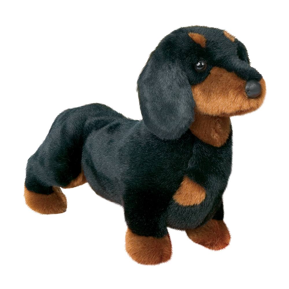 Spats Black + Tan Dachshund