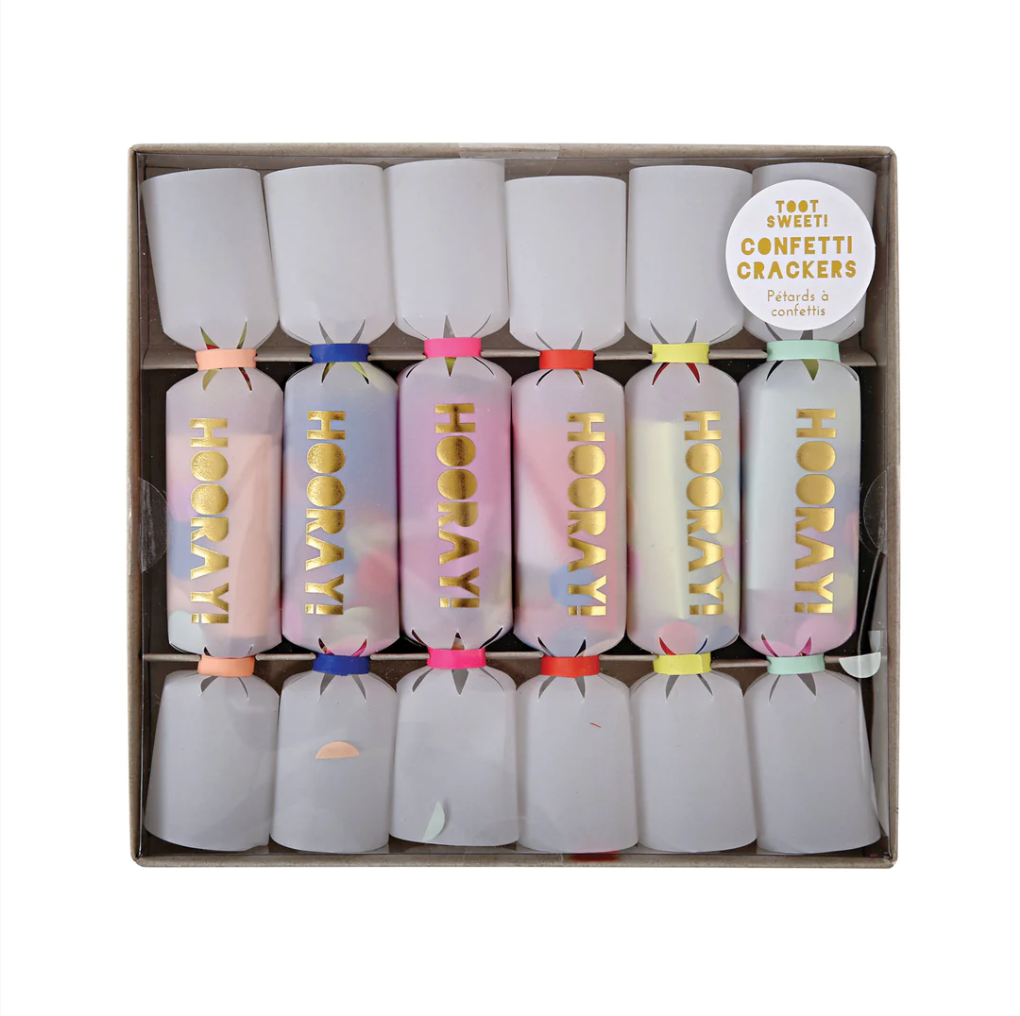 Hooray Confetti Small Crackers