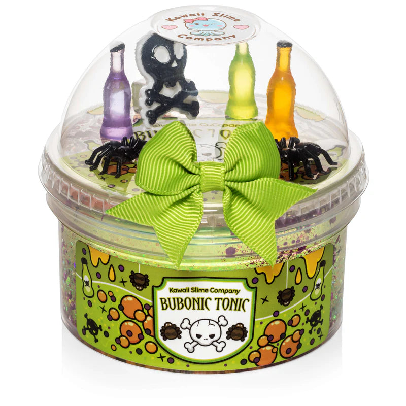 Kawaii Slime - Bubonic Tonic Clear Glitter Slime