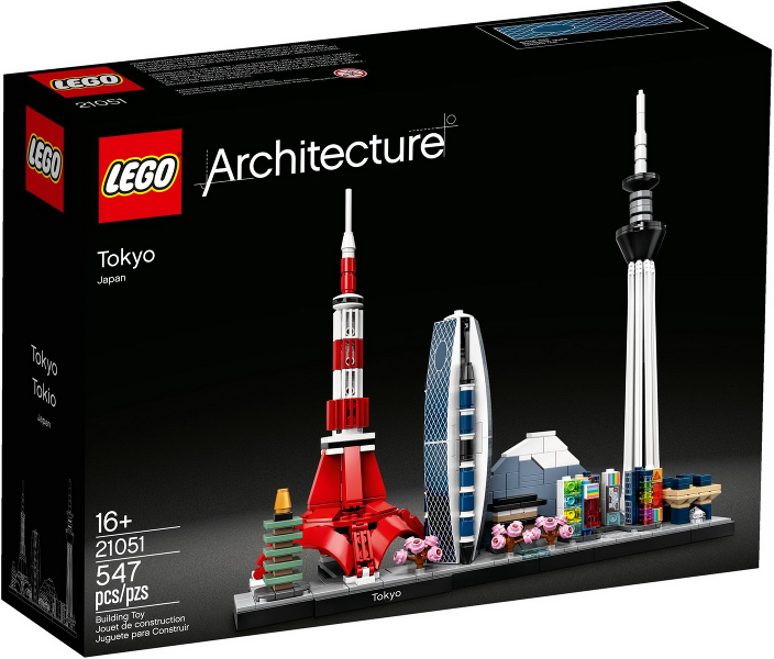 21051 LEGO Architecture: Tokyo (Retired) (Certified Complete)