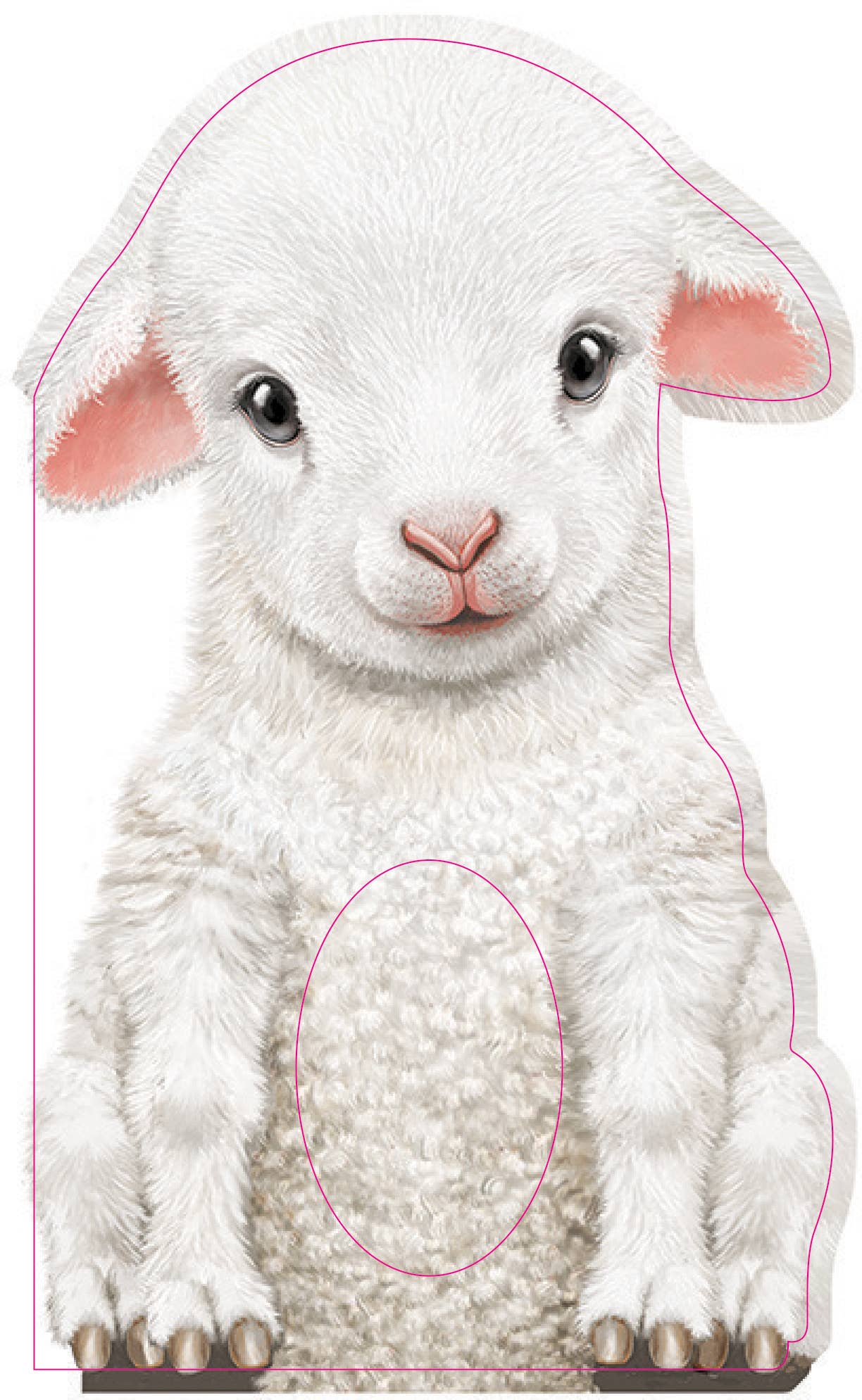 Furry Lamb Board Book