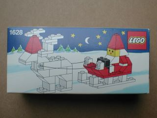 1628 Santa with Sleigh Building Set polybag (Retired) (Sealed)