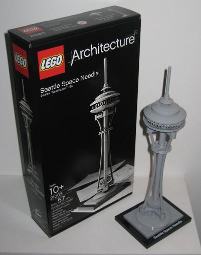 21003 Seattle Space Needle, Retired, Certified in White Box, Pre-Owned