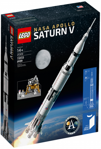 21309 NASA Apollo Saturn V, Retired, NIB