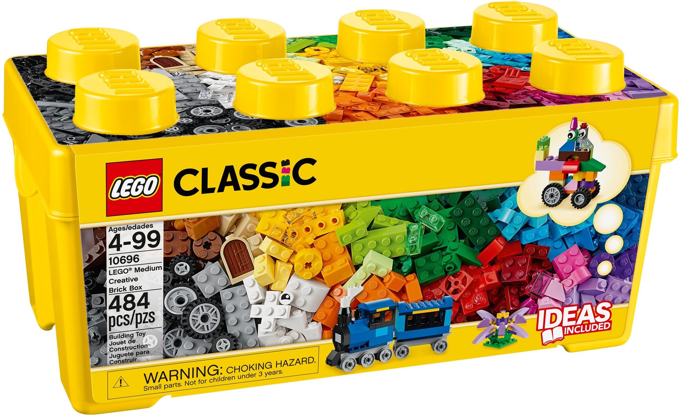 10696 Medium Creative Brick Box (Retired) (New Sealed)