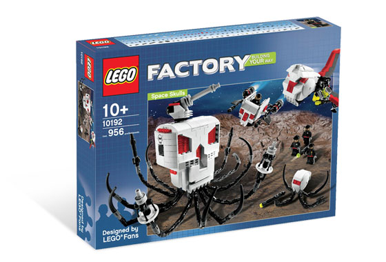 10192 Factory Space Skulls (Retired) (Certified Complete)