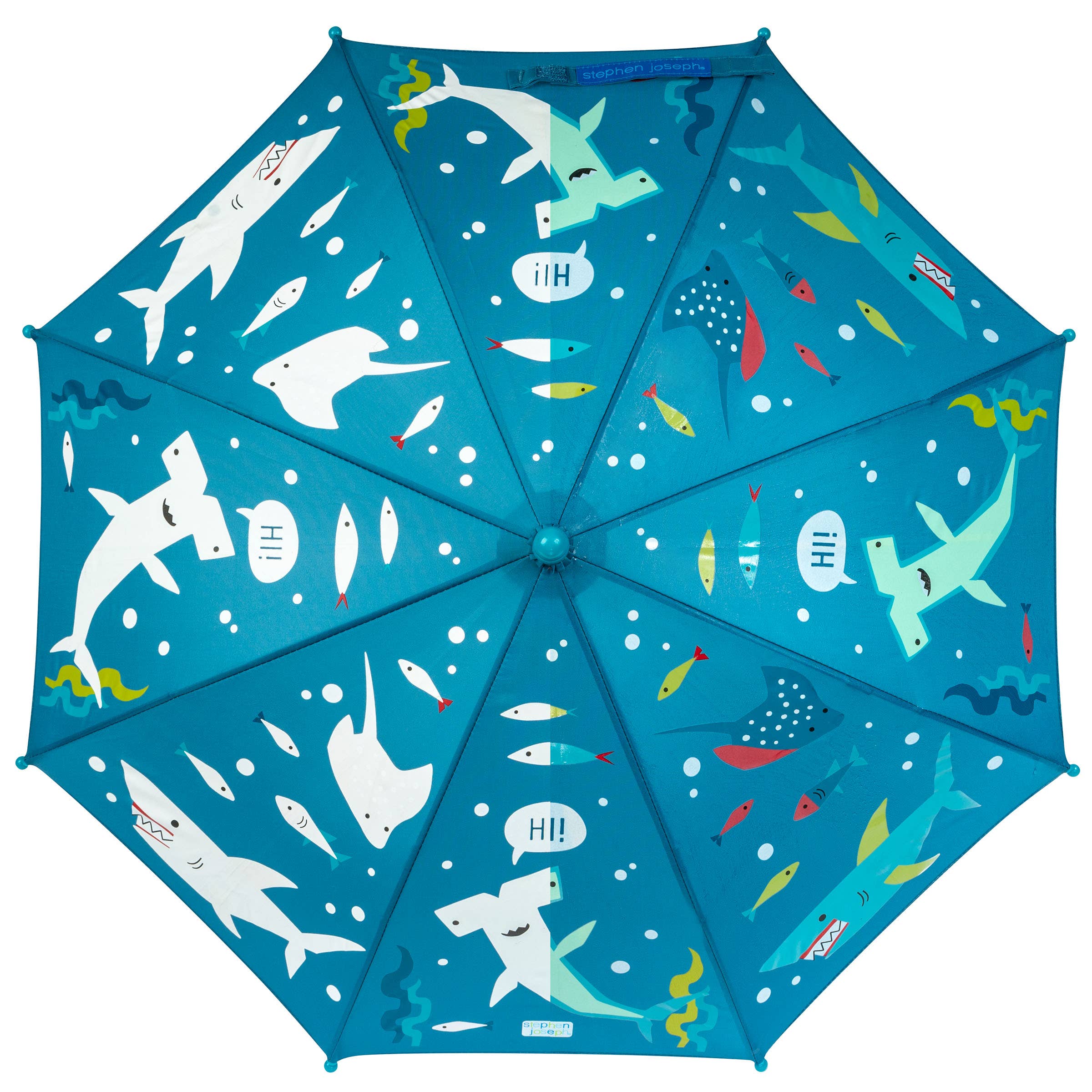 Color Changing Umbrellas: Shark