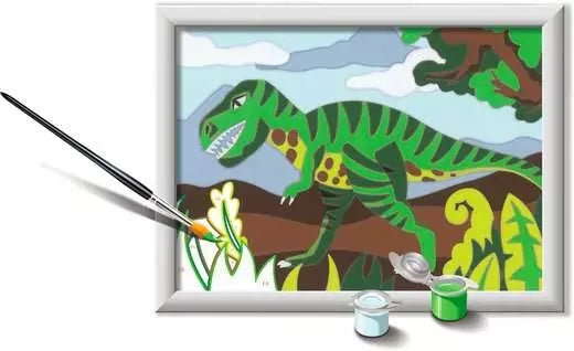CreaArt- Roaming Dinosaurs Paint by Number