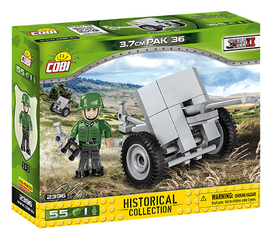 3.7 cm PaK 36 Anti-Tank Cannon, 55 Piece Block Kit