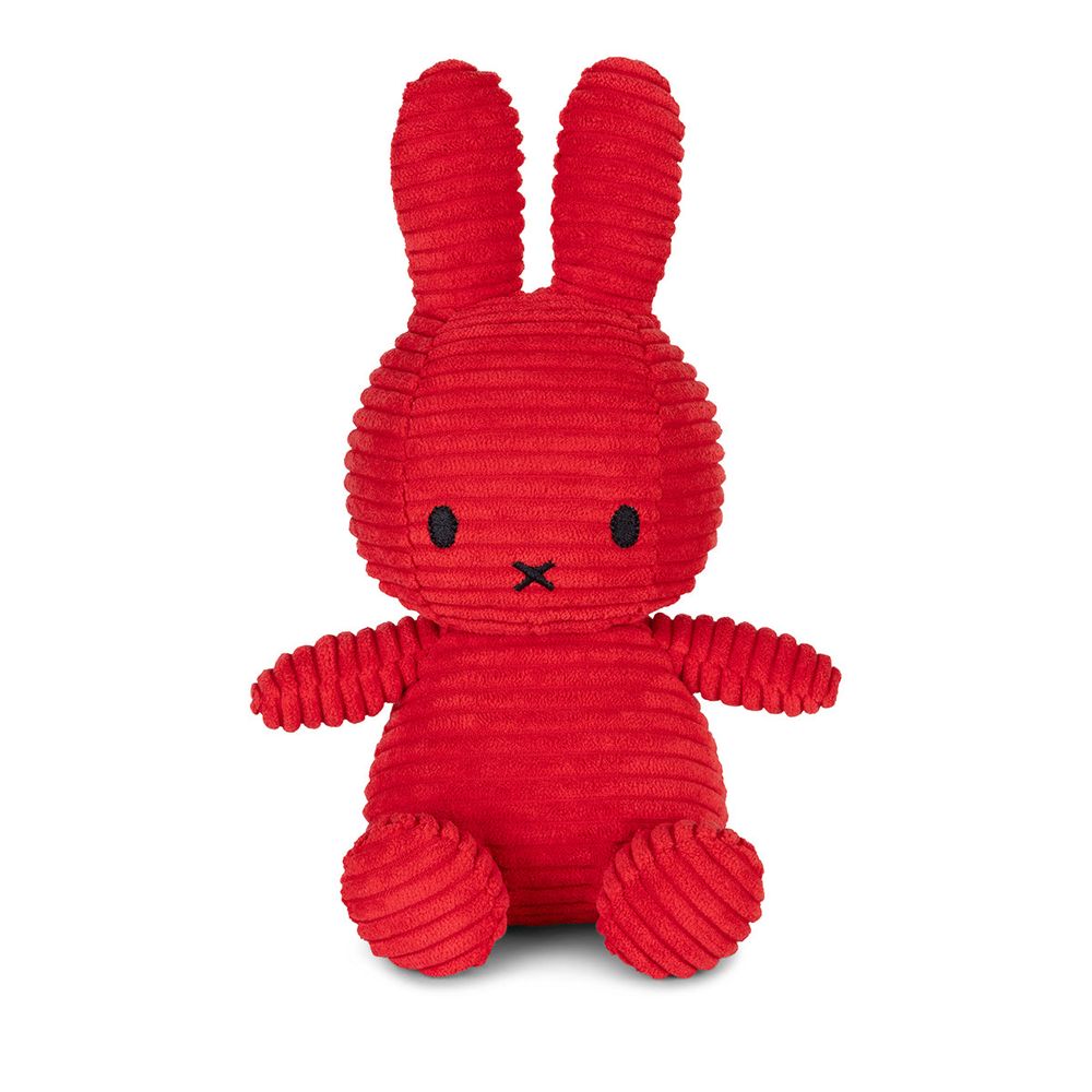 Miffy ECO 9" Limited Edition Corduroy Plush - Red