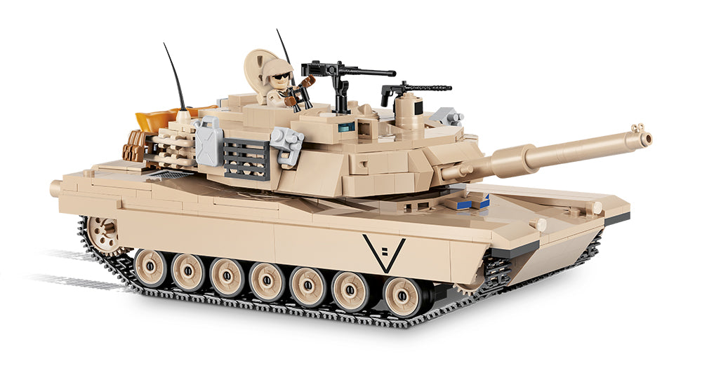 M1A2 Abrams Main Battle Tank, 810 Piece Block Kit