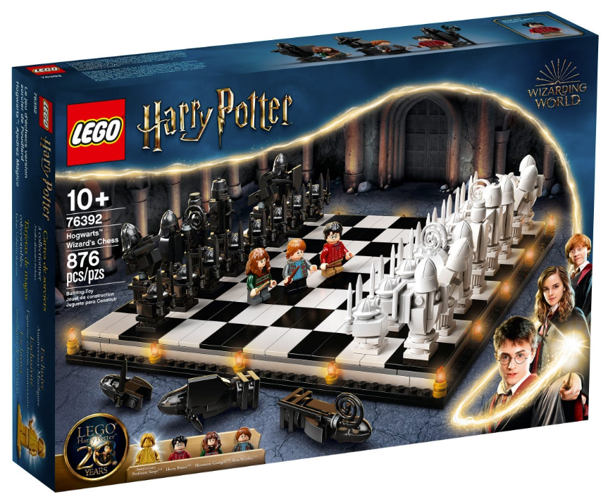 LEGO® 76392 Harry Potter - Hogwarts™ Wizard's Chess Set, Certified in original box, Pre-Owned, Retired