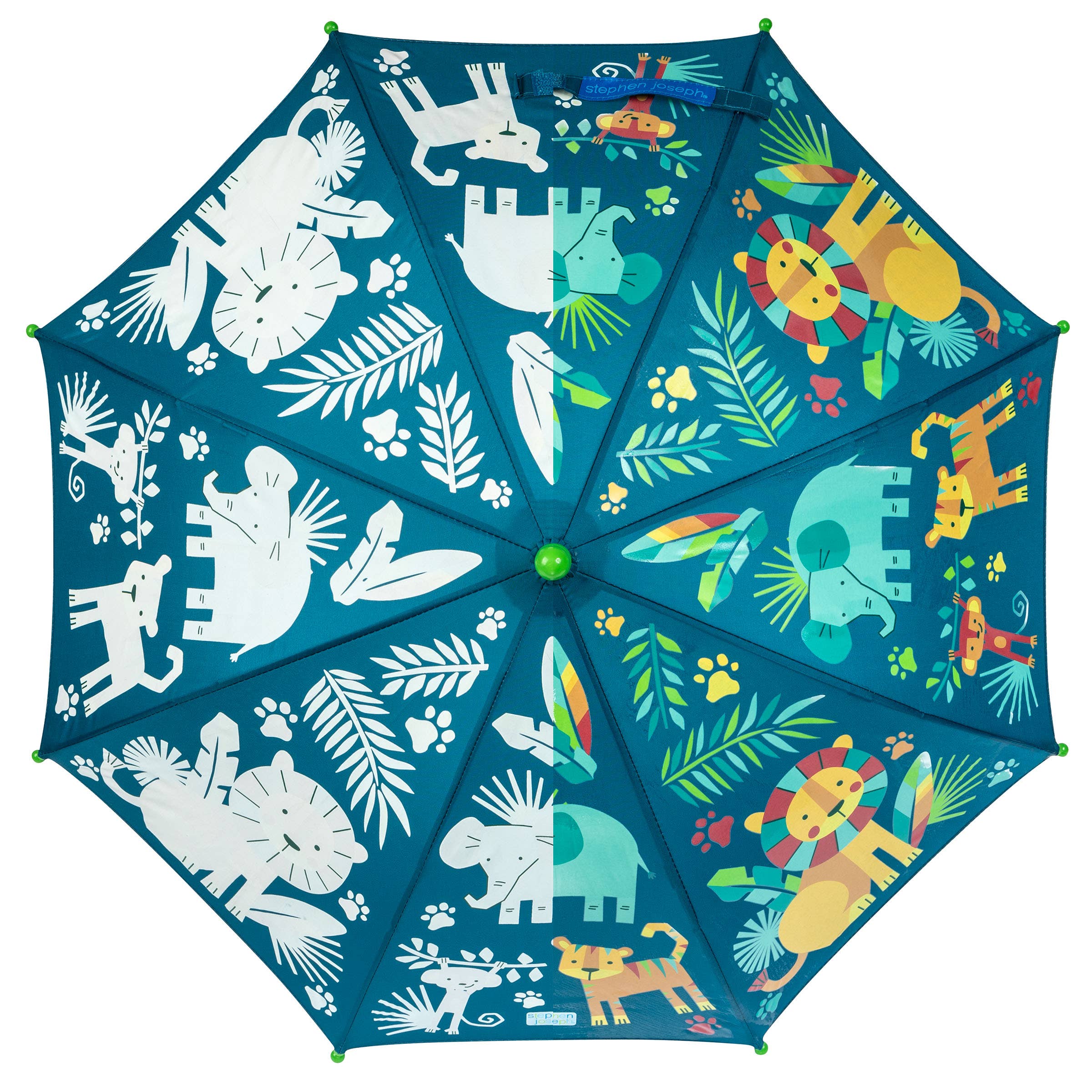 Color Changing Umbrellas: Zoo