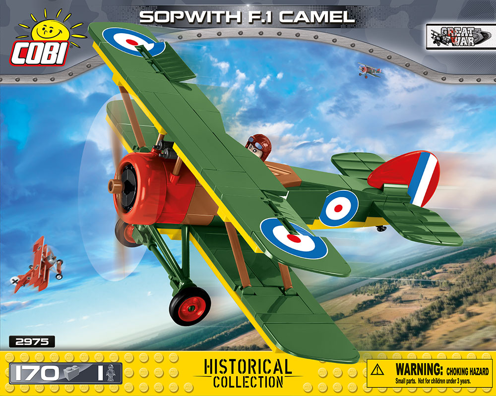 Sopwith F.1 Camel , 170 Piece Block Kit