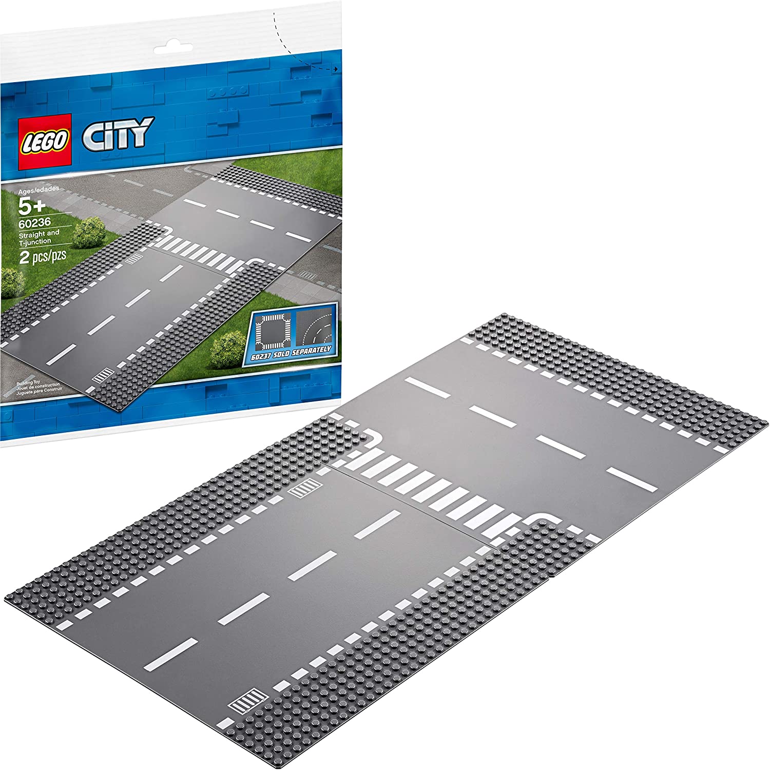 60236 Straight and T Junction Baseplates