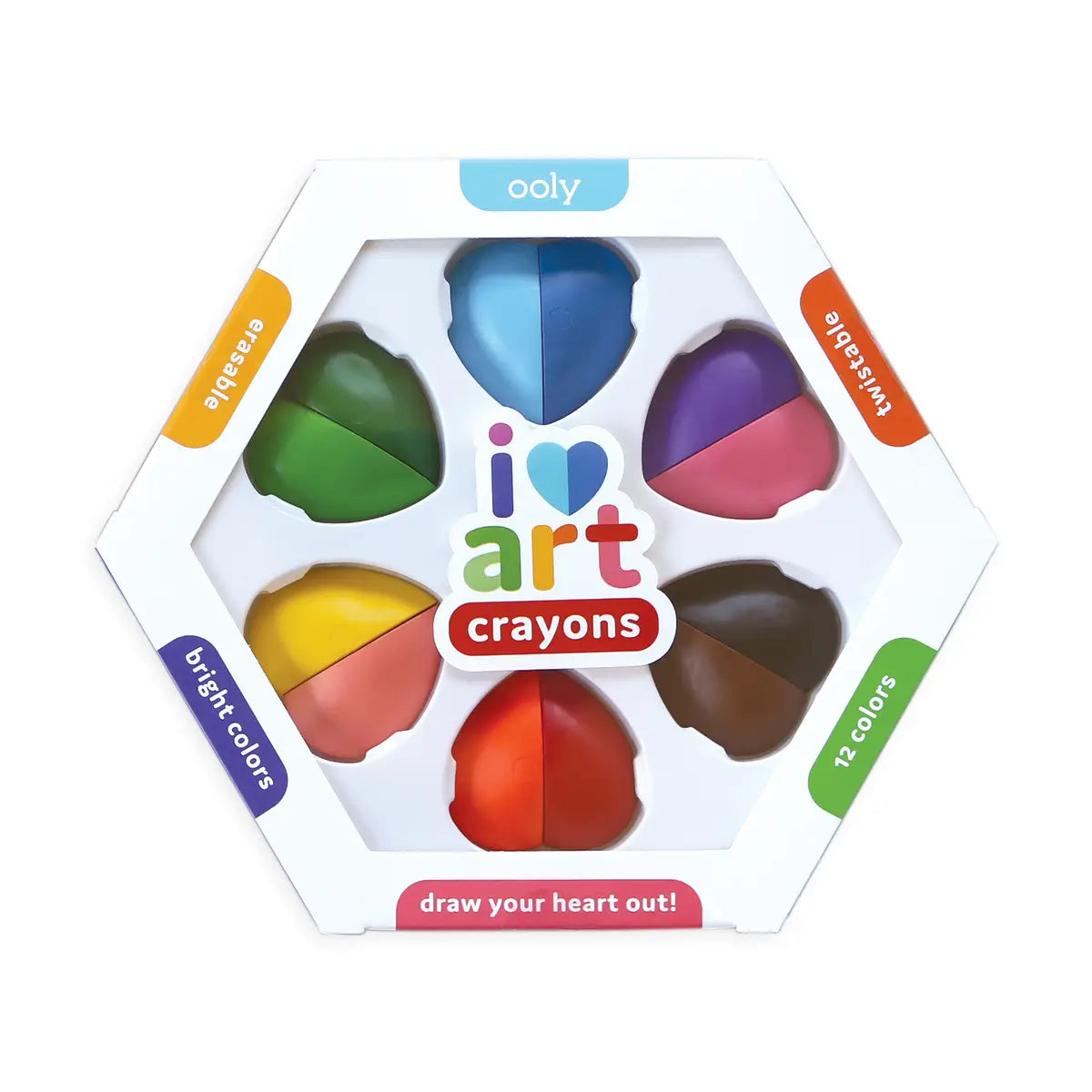 Erasable Heart Crayons