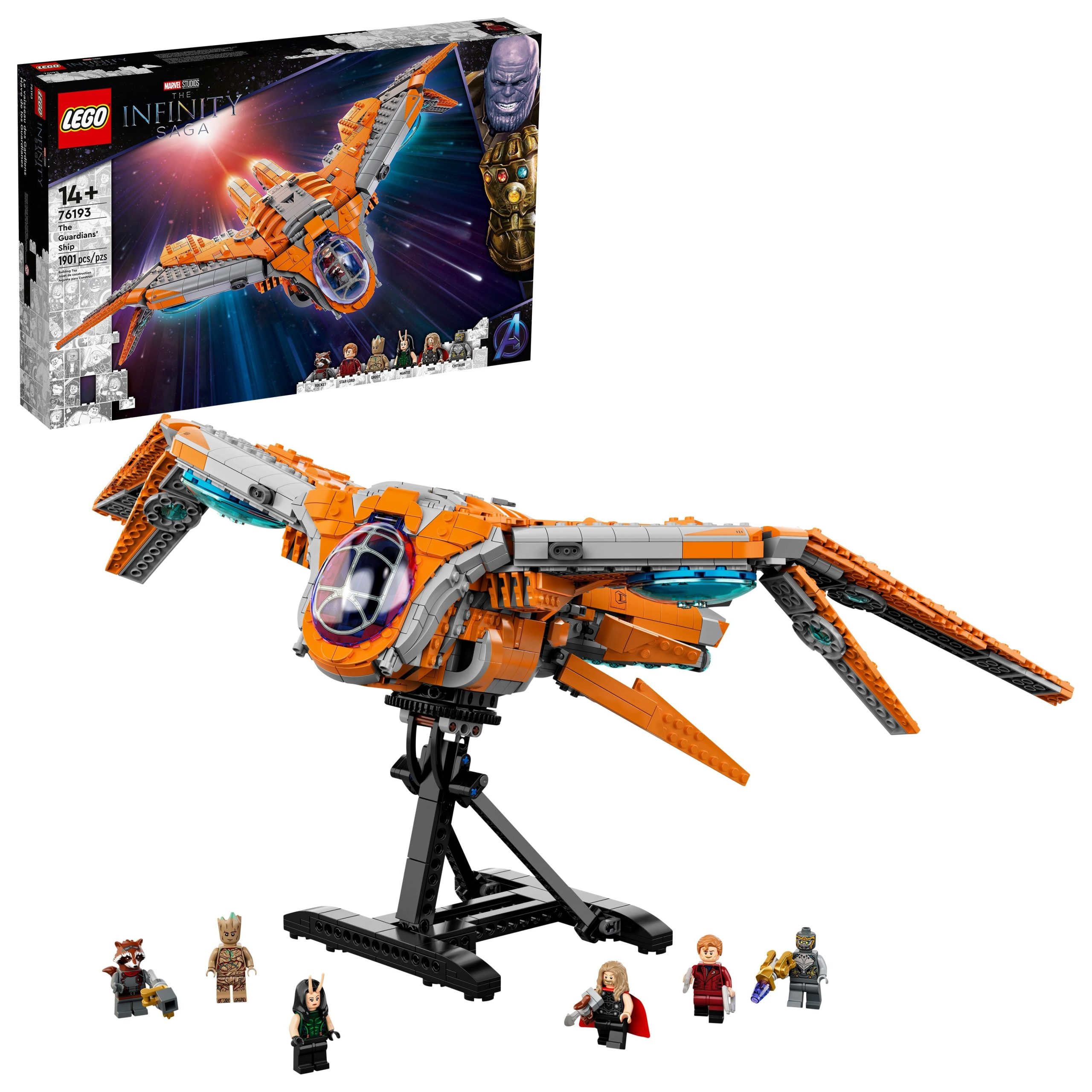LEGO Marvel 76193 The Guardians' Ship, NIB, Retired