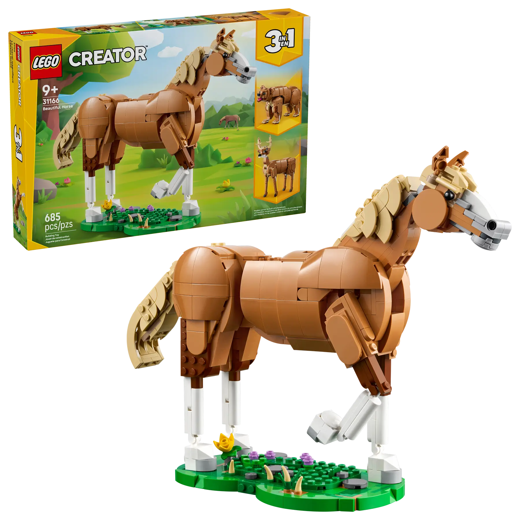 LEGO® Creator 3in1 Beautiful Horse 31166