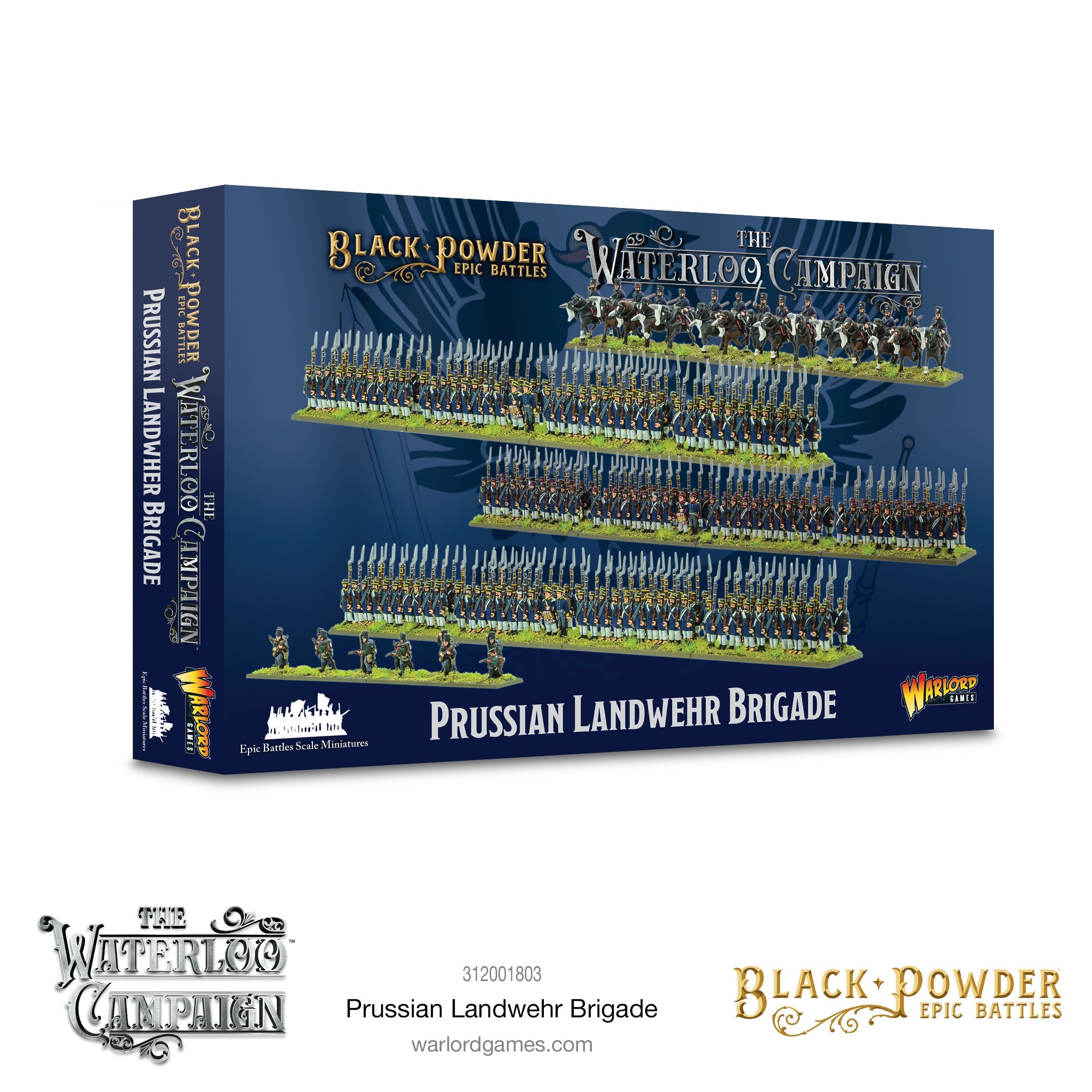Black Powder Epic Battles: The Waterloo Campaign Prussian Landwehr Brigade