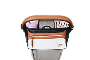 Coffee + Cream Travel Stroller Caddy