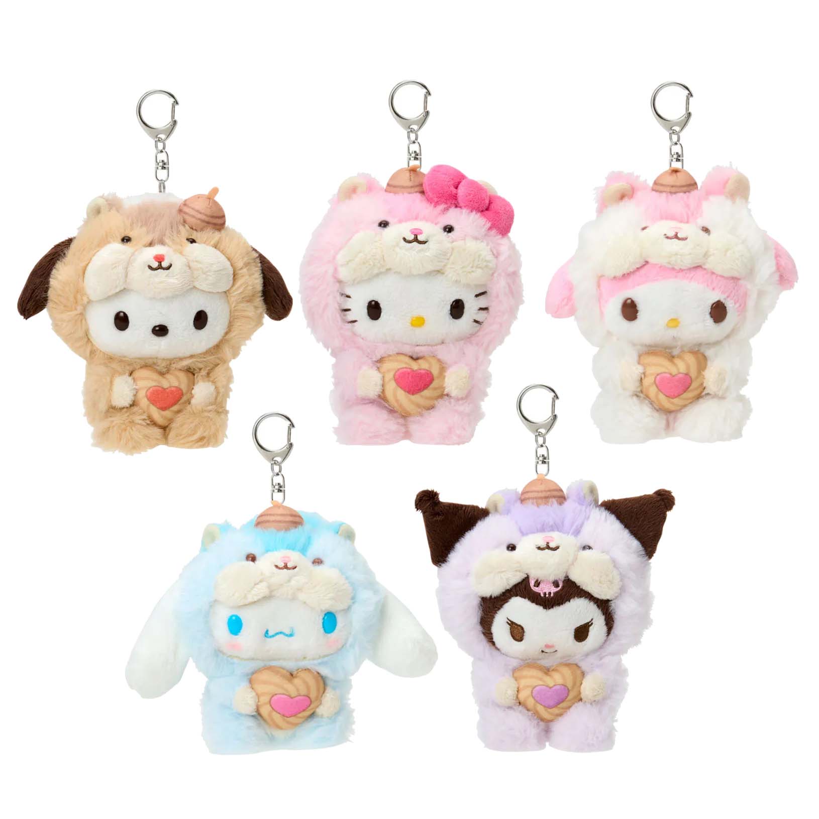 Sanrio Plush Doll Keychain (Squirrel)