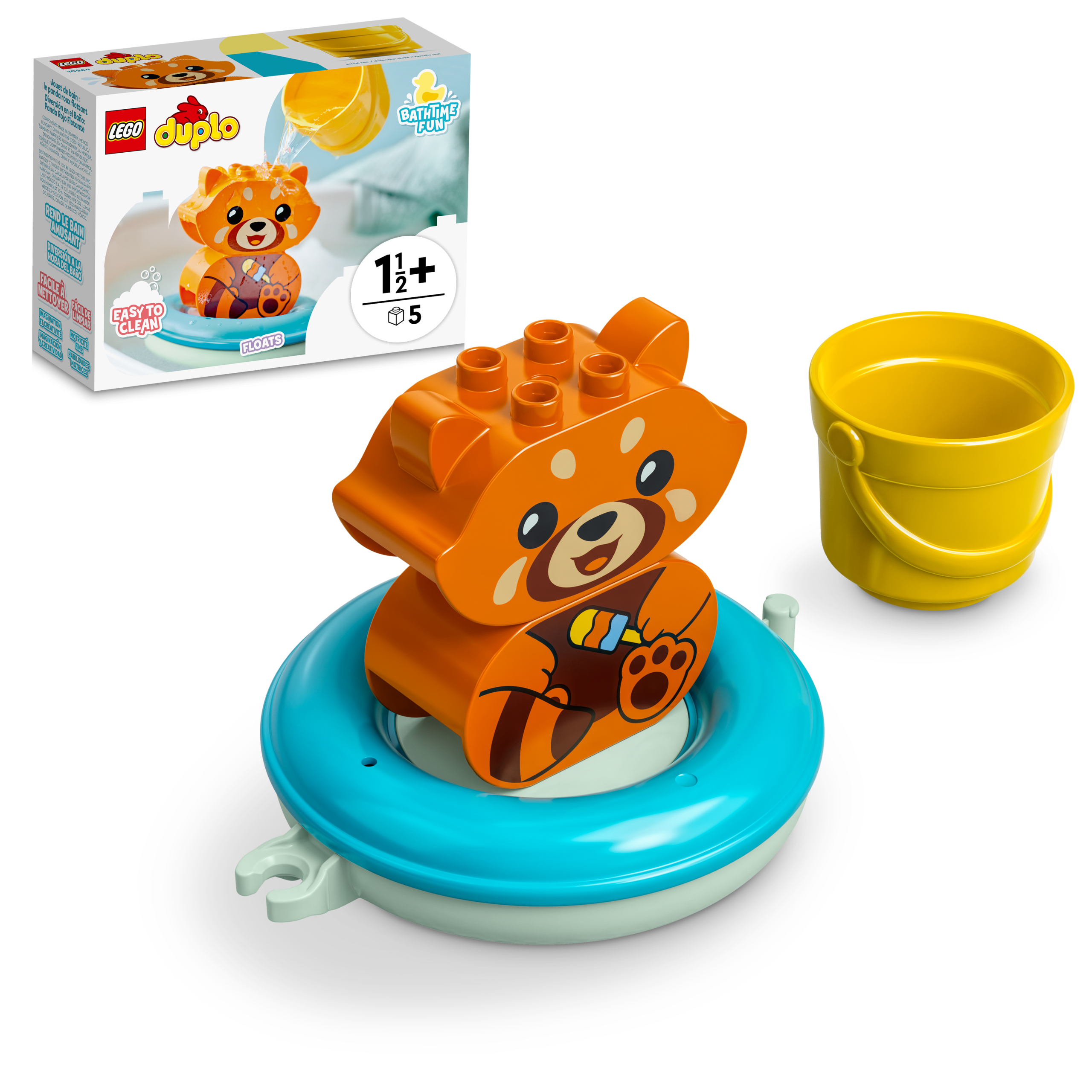 10964 Bath Time Fun: Floating Red Panda