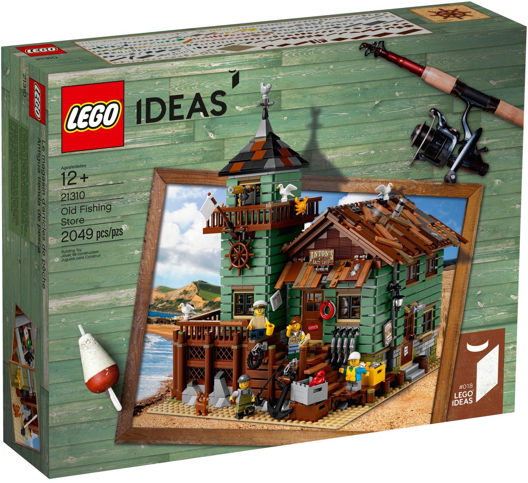21310 LEGO Ideas Old Fishing Store (Retired) (Certified Complete)