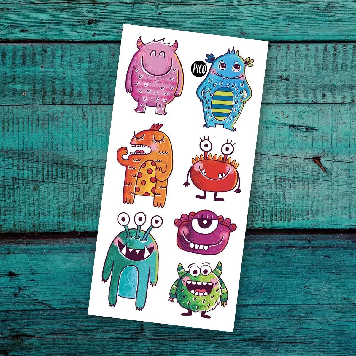 Temporary Tattoos- Monstrous Creatures
