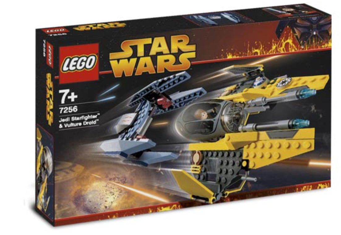 7256-C Jedi Starfighter & Vulture Droid (Certified) LEGO Star Wars