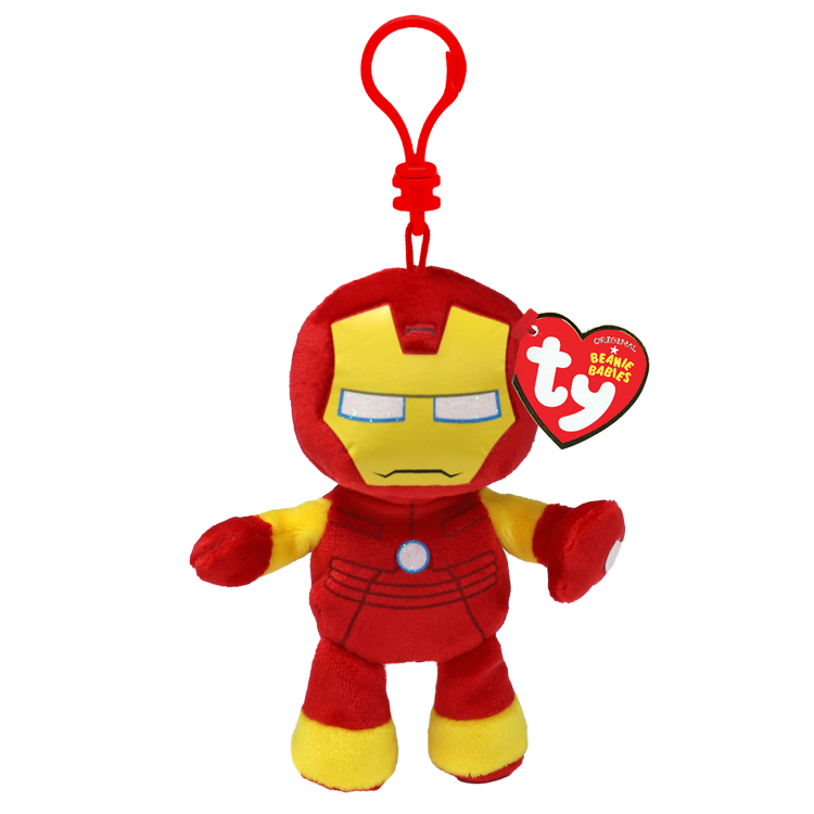 TY Beanie Clip Ironman