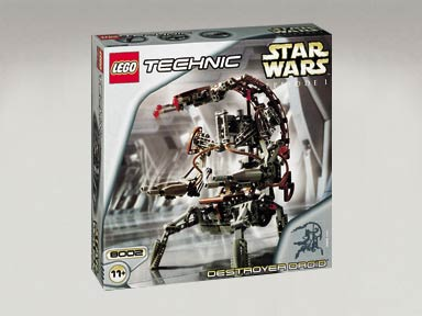 Technic Destroyer Droid LEGO 8002 Retired (USED) Certified in original box