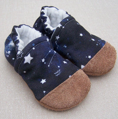 Night Sky Organic Cotton Slippers