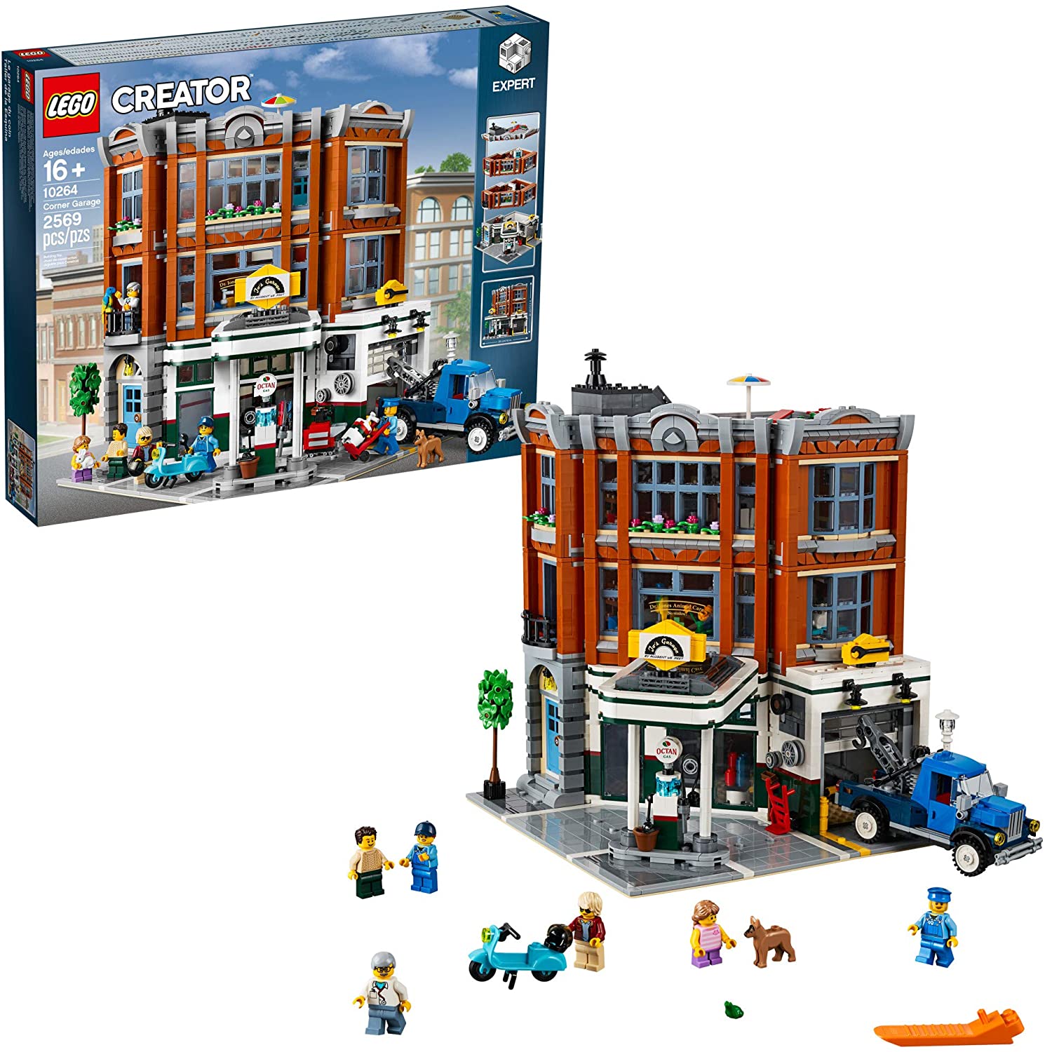10264 Corner Garage Modular (Retired) (New Sealed)