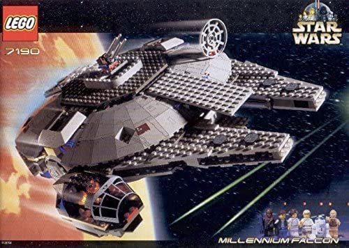 Star Wars Millennium Falcon LEGO 7190 from 2000 New Open Box all parts unopened