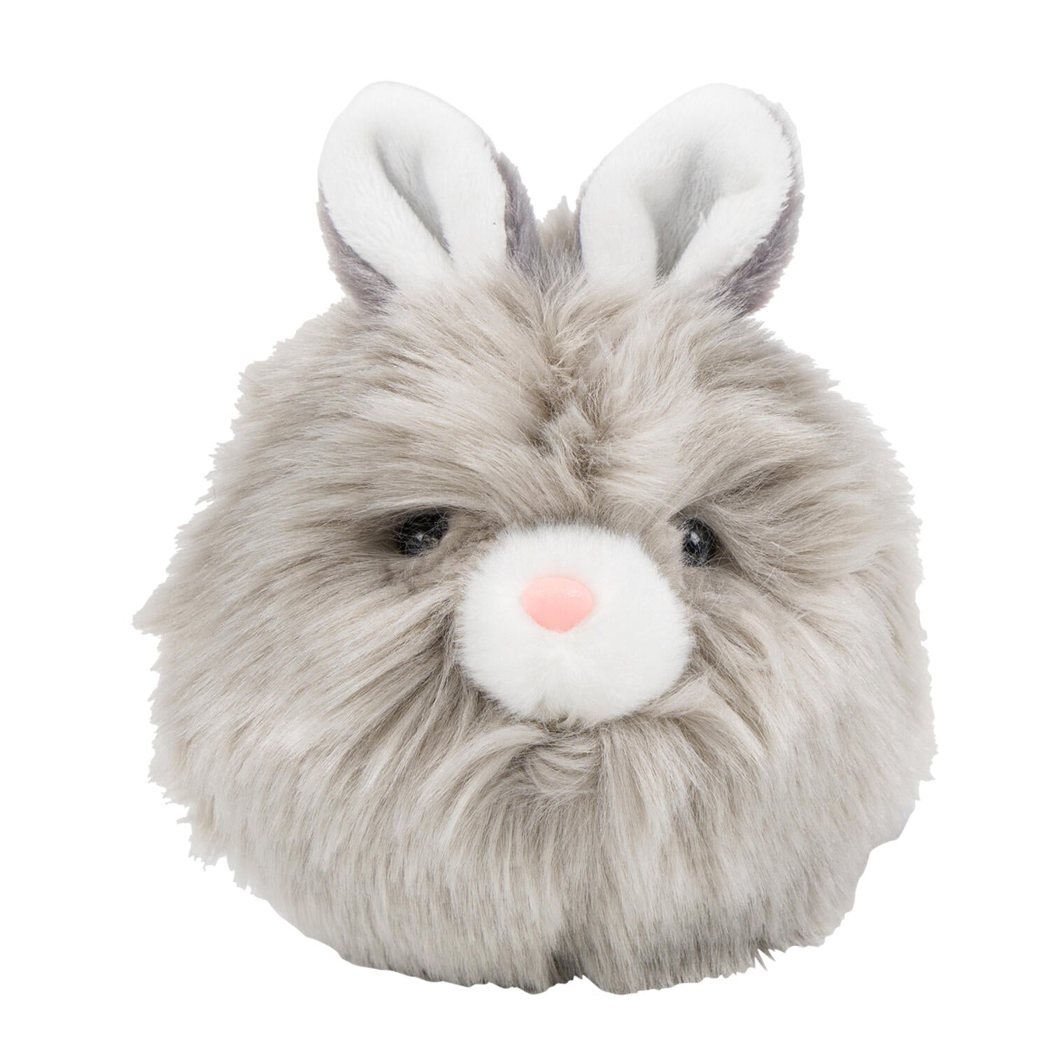 5" Plush Bunny Puff Grey
