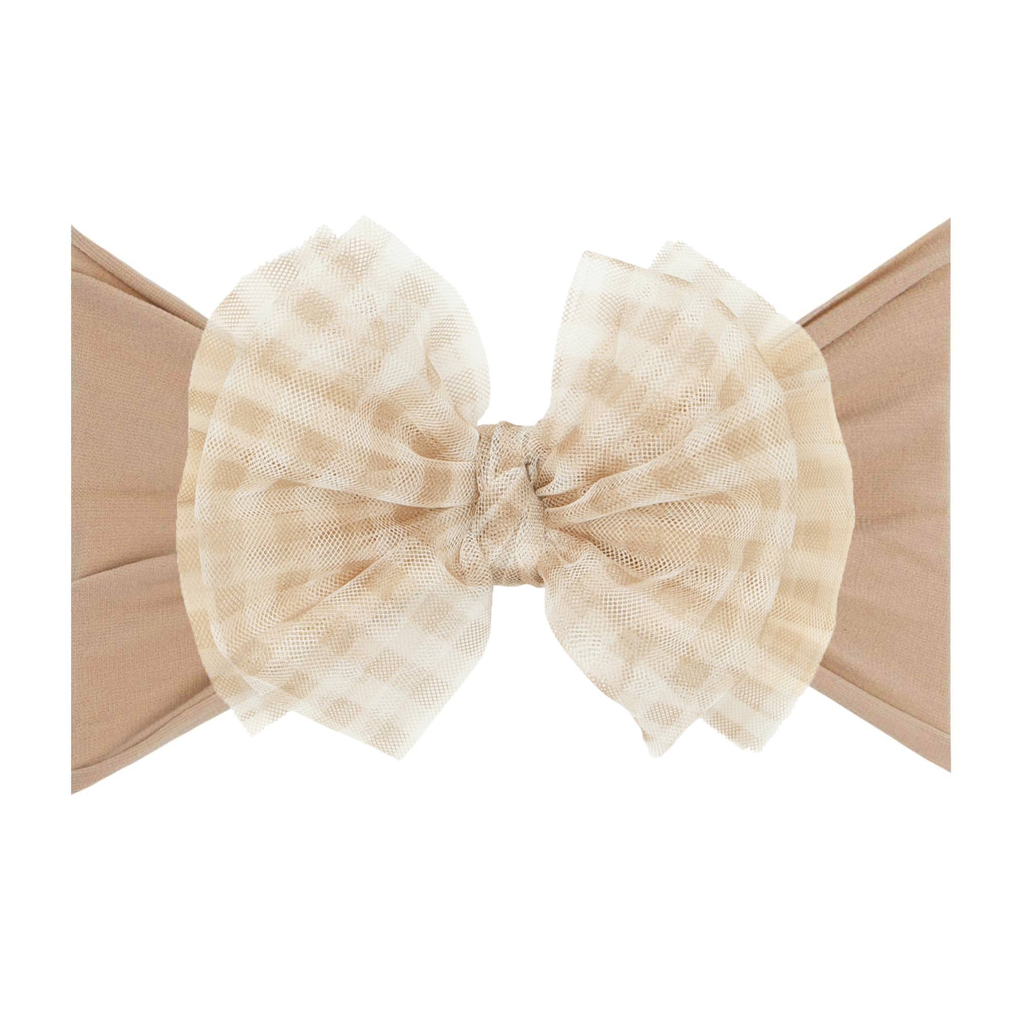 Tulle Fab - Soft Nylon Headband with Tulle Bow