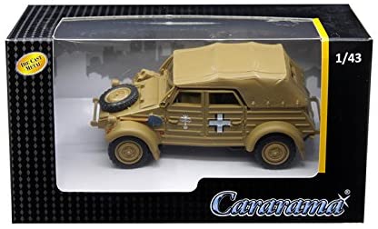 Volkswagen Kübelwagen K Type 82 Soft-Top (Tan) 1:43 Scale Model