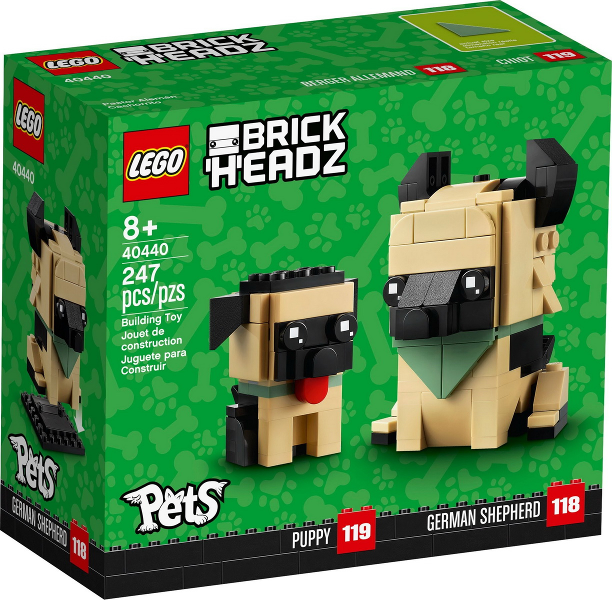 40440 German Shepherd Brickheadz