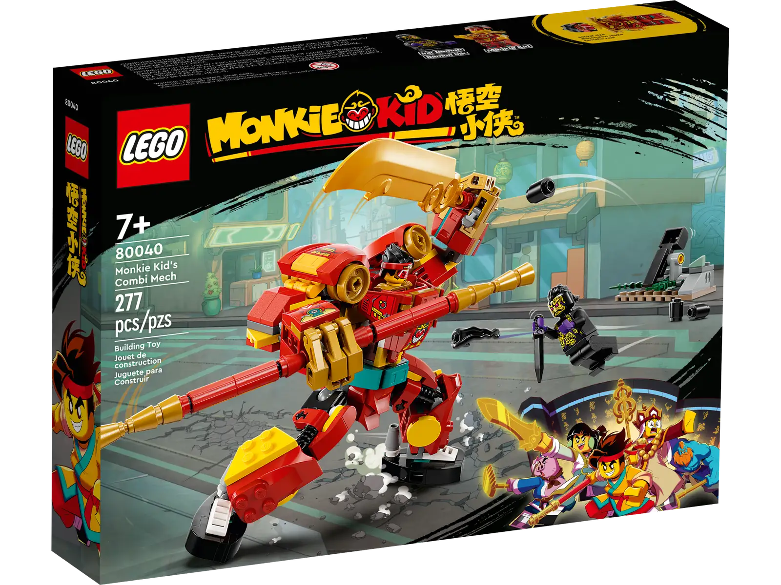 80040 Monkie Kid's Combi Mech