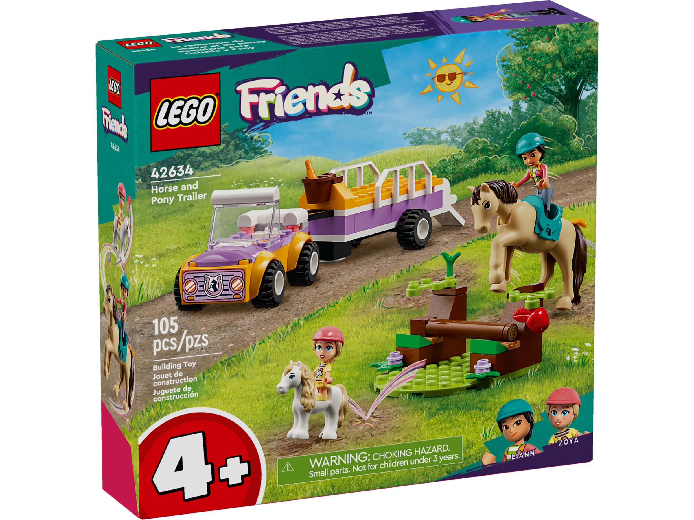 LEGO® Friends Horse and Pony Trailer 42634
