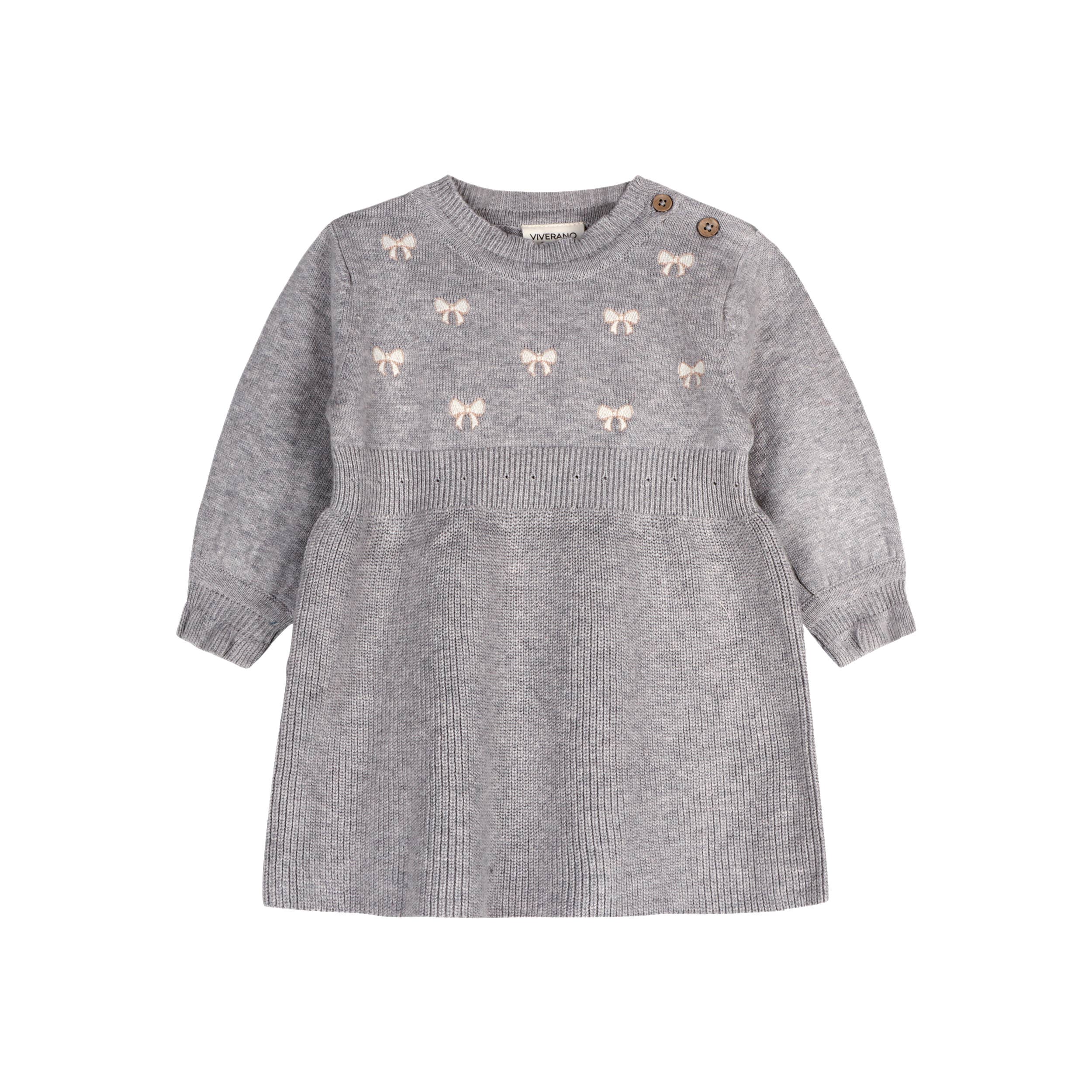 Emma Bow Knit Dress