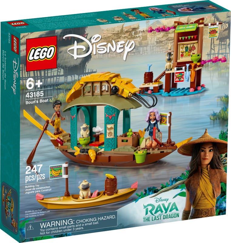 LEGO® Disney Boun's Boat 43185