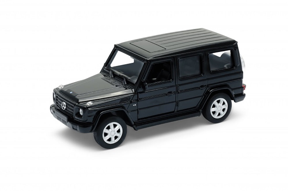 Mercedes Benz G Class Wagon (Black) 1:38 Scale Diecast Car By Welly (No Retail Box)