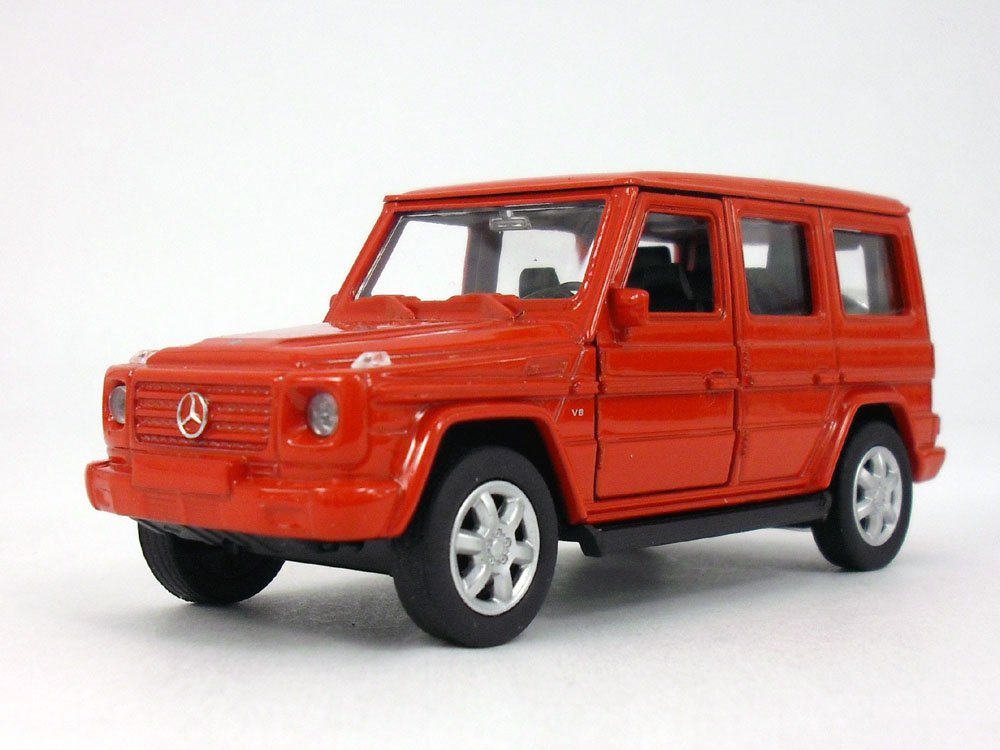 Mercedes Benz G Class Wagon (Red) 1:38 Scale Diecast Car (No Retail Box)