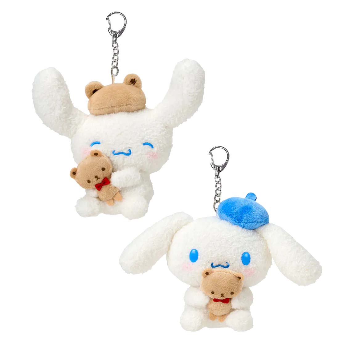 Sanrio Cinnamoroll Plush Doll Keychain (Beret)