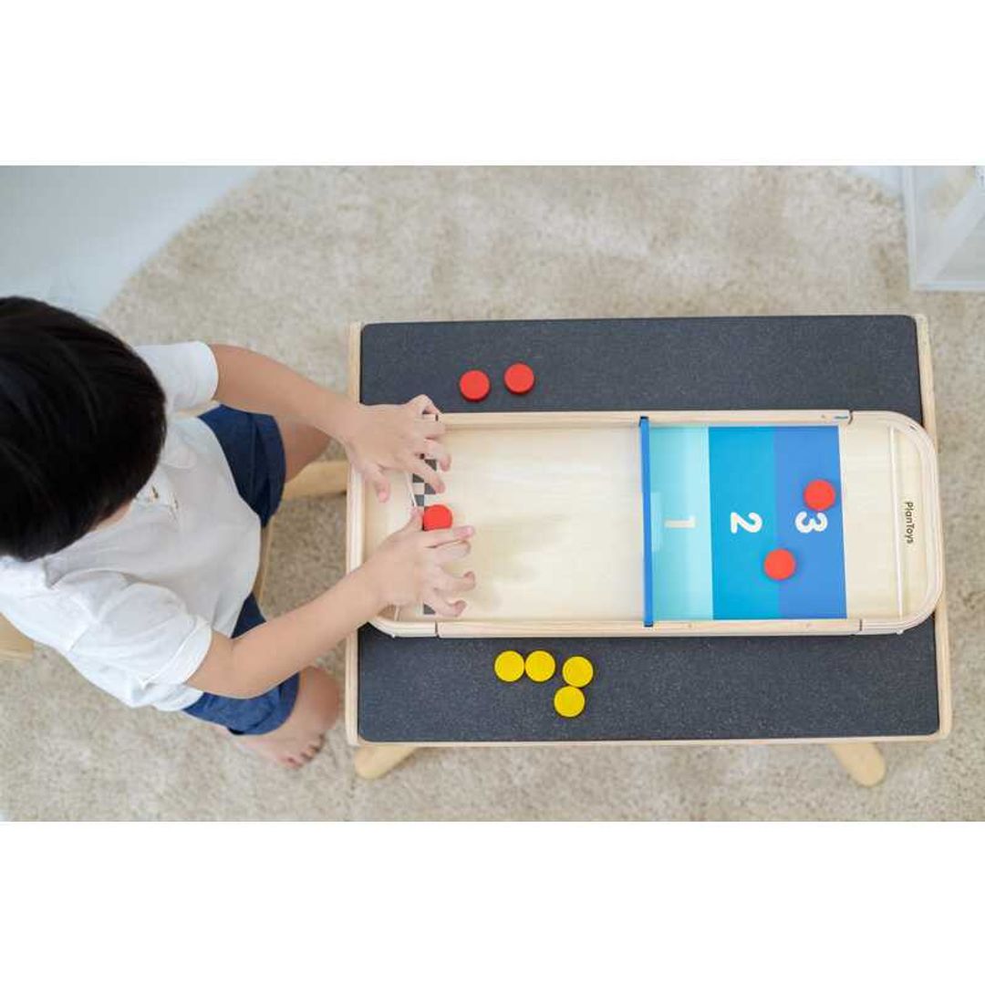 Plan Toys 2-In-1 Shuffleboard Game