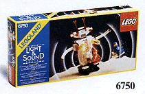 Sonic Robot Light and Sound System 1985 LEGO 6750 Certified in Original Box Retired