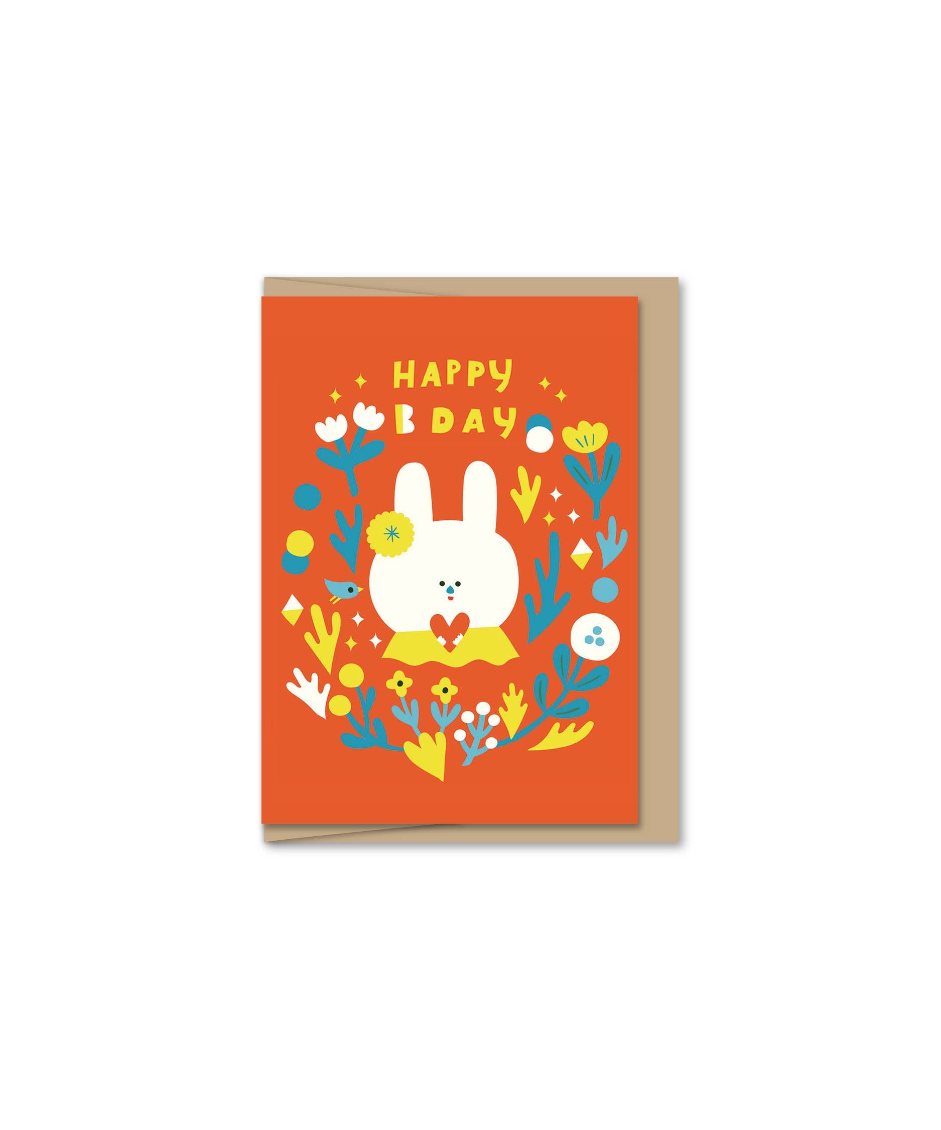 Mini Bunny Birthday Birthday Greeting Card