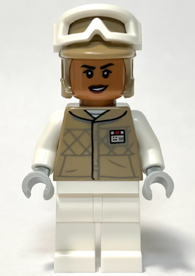 SW1313 Hoth Rebel Trooper Dark Tan Uniform and Helmet