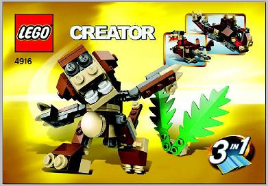 LEGO 4916 - Creator Mini Animals - 3-in-1